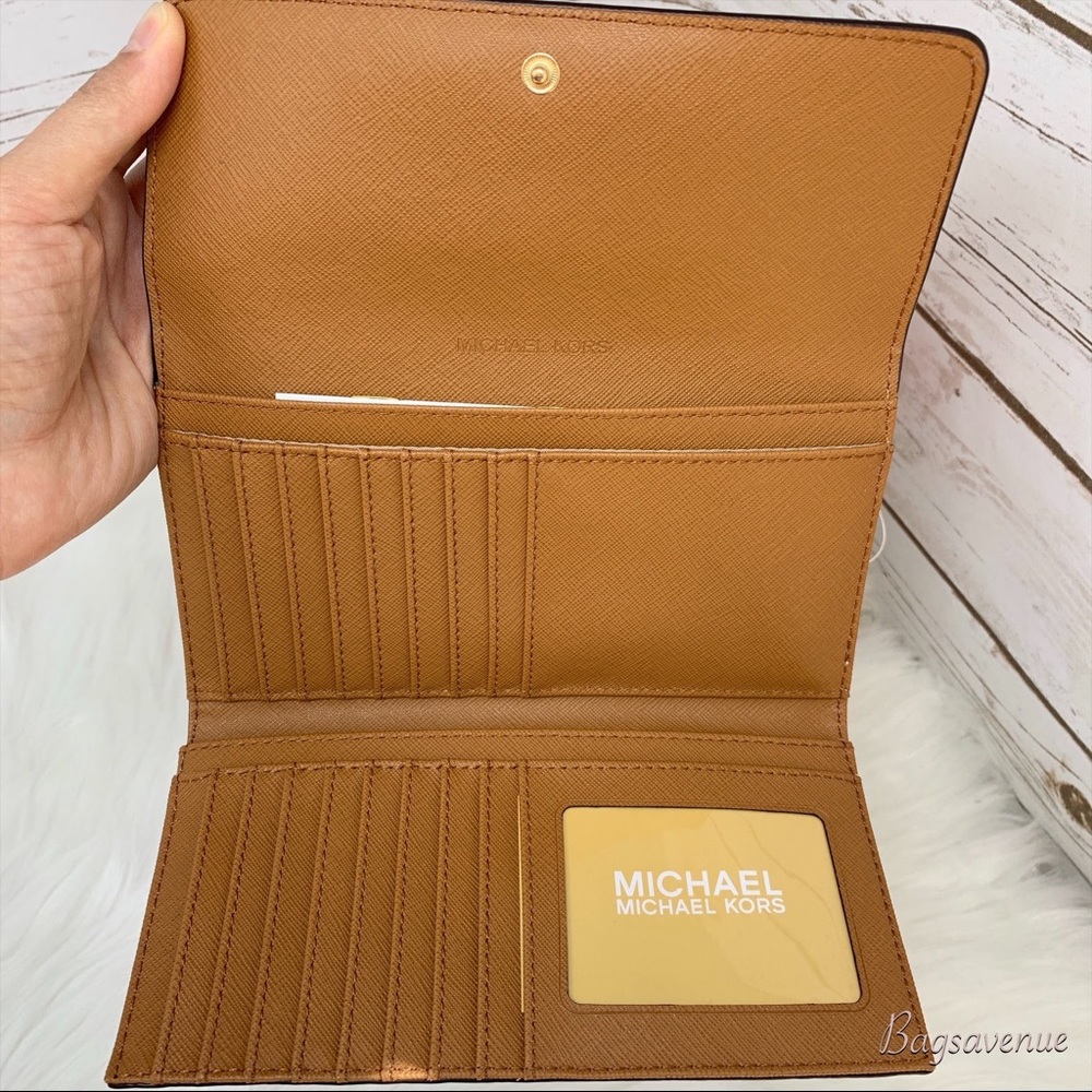 PRICE FIRM michael kors Trifold Wallet vanilla - Picture 7 of 8